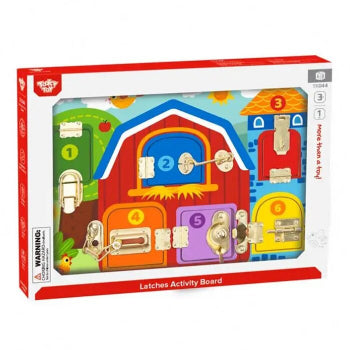 Latches Activity Board