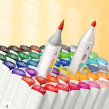 Dual-Tip Washable Markers: 24 Colours