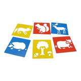 Woodland Stencils 6pc