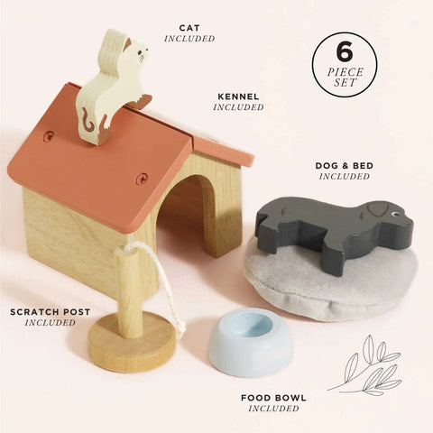 Dolls House Pet Set 6pc
