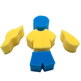 Build a Person Sponge Painting Set