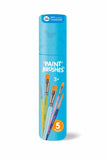 Paint Brushes Assorted 5pc
