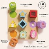 Rainbow Sensory Shape Sorter