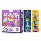 2-in-1 Level Up Puzzles: Level 6 World Imagination