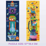2-in-1 Level Up Puzzles: Level 6 World Imagination