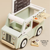 Wooden Mobile Café Van