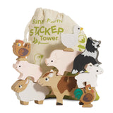 Farmyard Stacking Animals & Bag 10pc