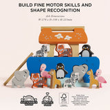 Wooden Shape Sorted: Ark & Animals 15pc