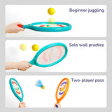 2-in-1 Badminton & Tennis Racket Set