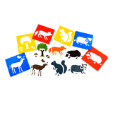 Woodland Stencils 6pc