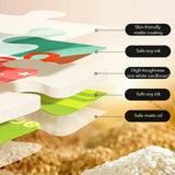 3-in-1 Level Up Puzzles: Level 2 Mom & Baby Animals