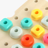 Rainbow Stacking Sequencing Box 40pc