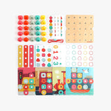 Rainbow Stacking Sequencing Box 40pc
