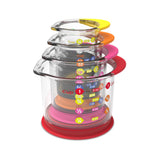 Rainbow Fraction® Liquid Measuring Cups
