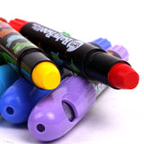 Baby Roo Silky Washable Crayons: 6 Colours