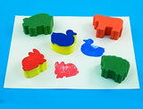 Sponge Painting Set: Animal 5pc