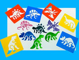 Dinosaur Stencils 6pc