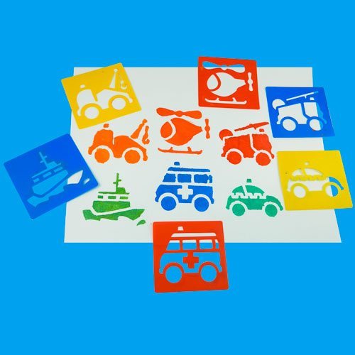 Emergency Service Stencils 6pc