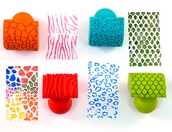 Animal Pattern Rocker Stampers 4pc
