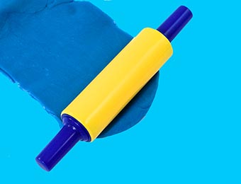 Plastic Dough Rolling Pin 1pc