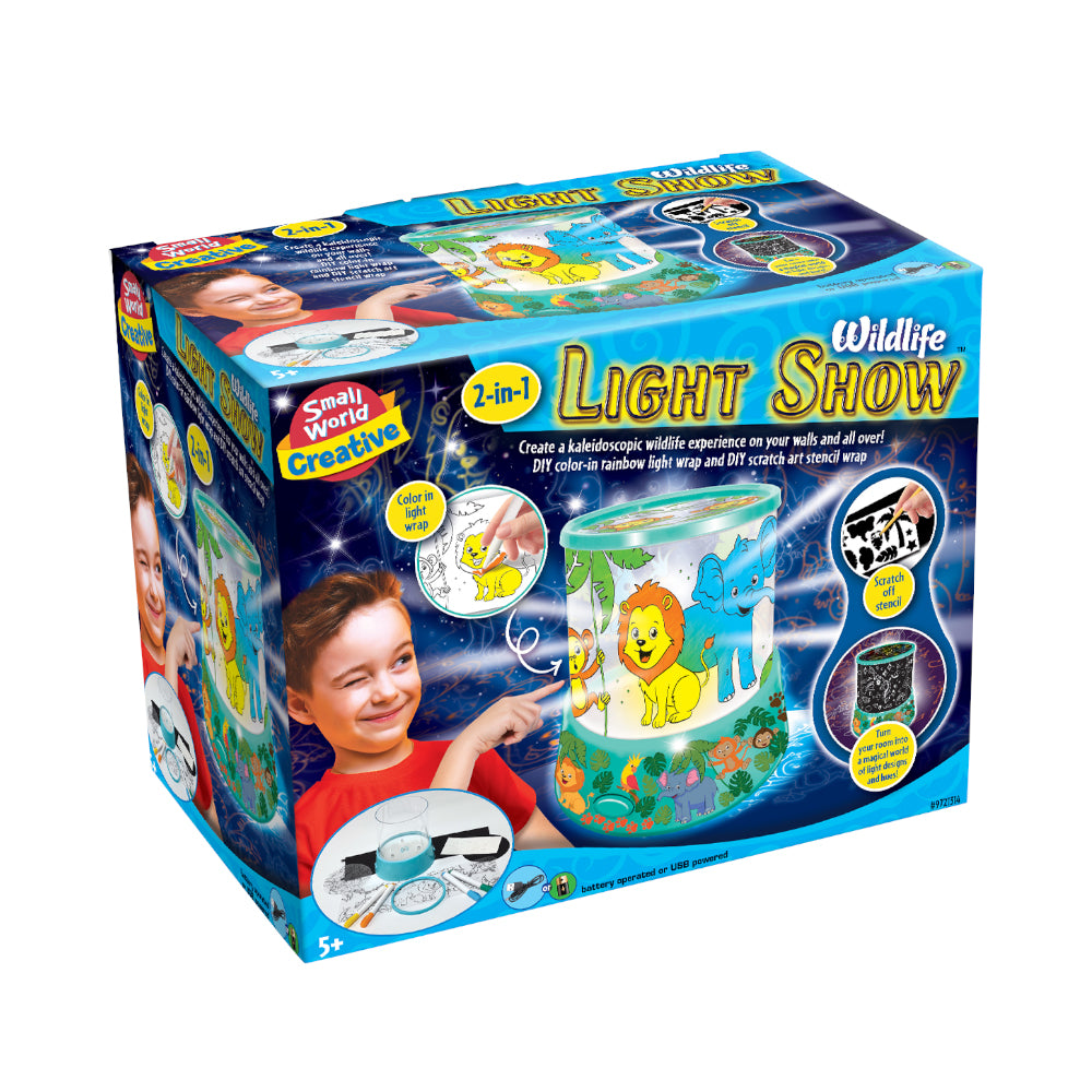 2-in-1 Wildlife Light Show
