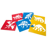 Dinosaur Stencils 6pc