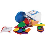 Junior Rainbow Pebbles 36pc in Jar