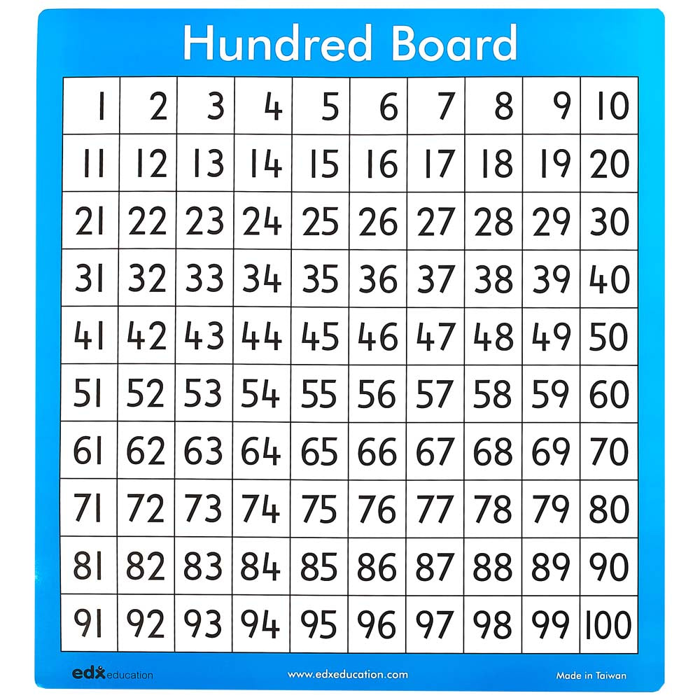 Hundred Board Double-Sided, GIANT, 102cm x 107cm 1pc