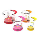 Rainbow Fraction® Liquid Measuring Cups