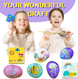 Rock Painting: With Metallic Paints & Glitter Glues
