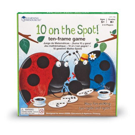 10 on the Spot!™ Ten Frame Game - iPlayiLearn.co.za
 - 1