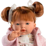 Llorens - Baby Girl Doll with Crying Mechanism, Clothing & Accessories: Lea 33cm