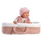 Llorens - Baby Girl Doll & Baby Carrier: Mimi 40cm