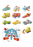 3D Origami Paper Kit: Transportation