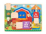 Latches Activity Board