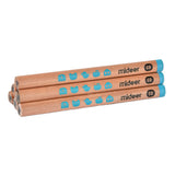 Thick Triangular 6B Pencils 6pc