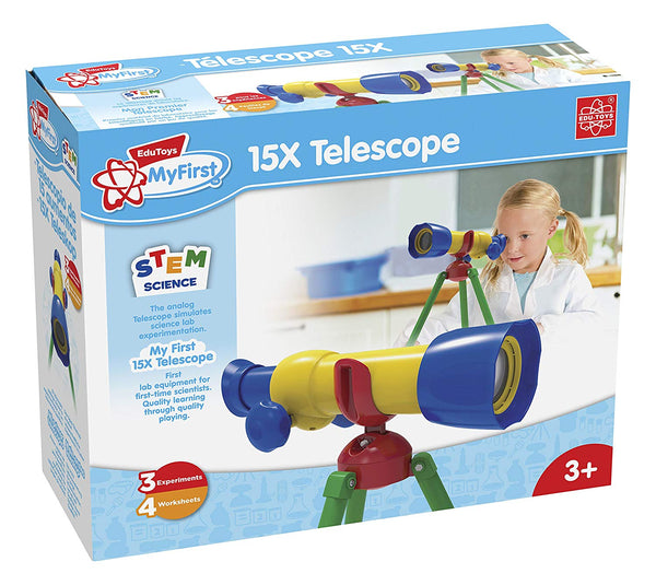 My First 15x Telescope PlayingandLearning .za