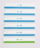 Number line 1 - 120: Classroom Set 48pc