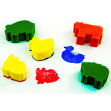 Sponge Painting Set: Animal 5pc