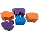 Sponge Painting Set: Animal 5pc