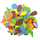 EVA Foam Shapes Pack 200pc