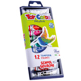12 Tempera Tubes 7,5 ml
