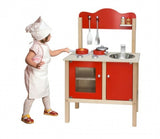 Noble Kitchen With Accessories Red
