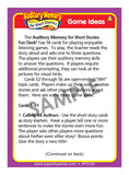 Auditory Memory for Short Stories Fun Deck