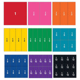 Double-Sided Magnetic Rainbow Fraction® Squares