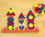Pattern Blocks Plastic 250pc polybag