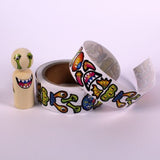 Colourful Monster Feature Sticker Roll (1350 stickers)