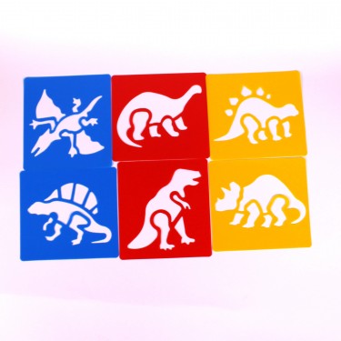 Dinosaur Stencils 6pc