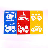 Emergency Service Stencils 6pc