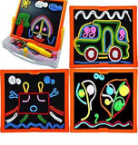 Squiggle Velcro Lace Drawing Board 58pc Set